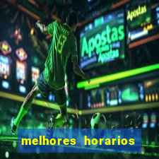 melhores horarios pagantes fortune tiger